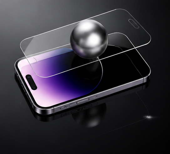 9H Tempered Glass Screen Protector for iPhone 11/12/13/14/15/16 Pro Max