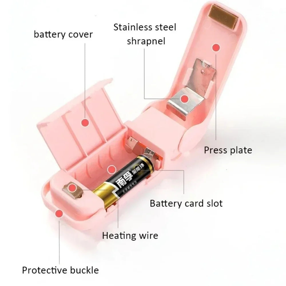 Mini Heat Bag Sealer Portable Food Storage Sealing Machine
